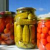 preserved fruit and vegetables