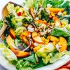 Peach salad