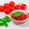 saucing tomatoes