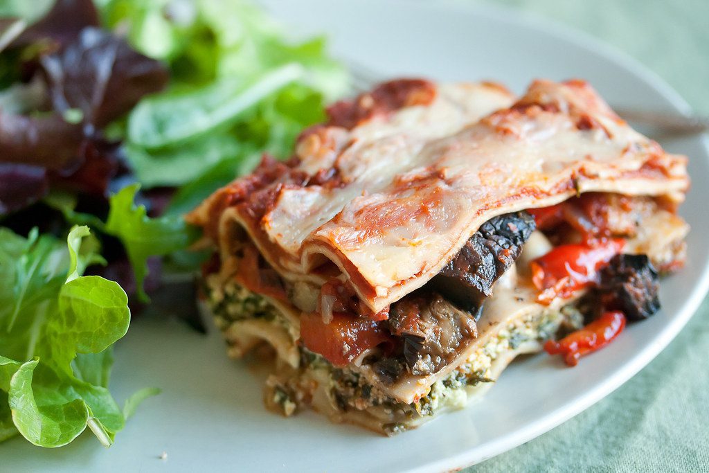 vegetable lasagne