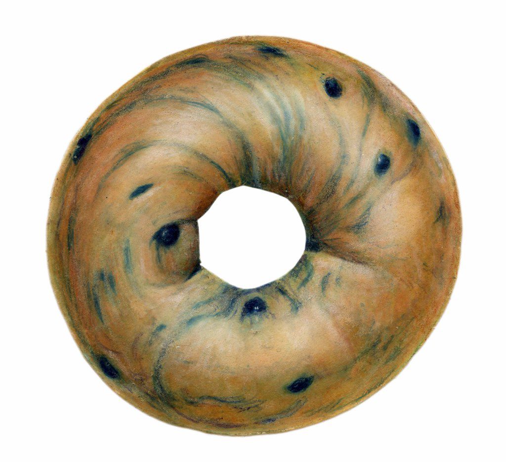 blueberry bagel