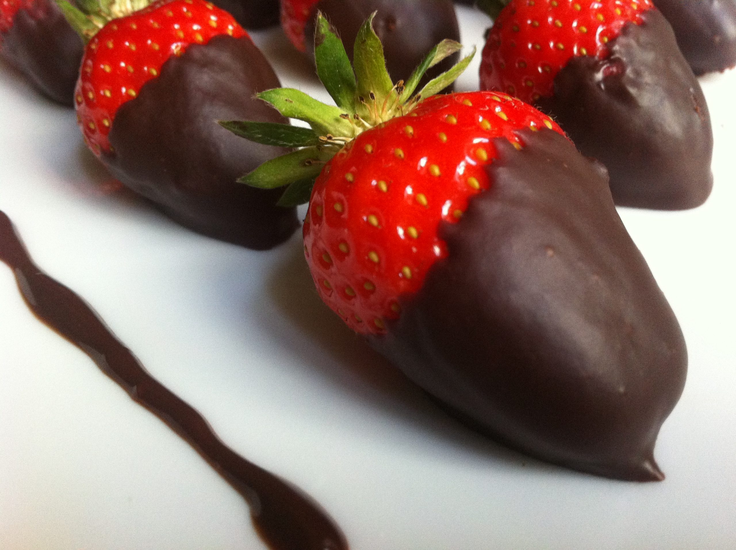 chocolate strawberries