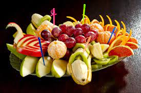 dessert platter