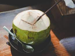 raw coconut water
