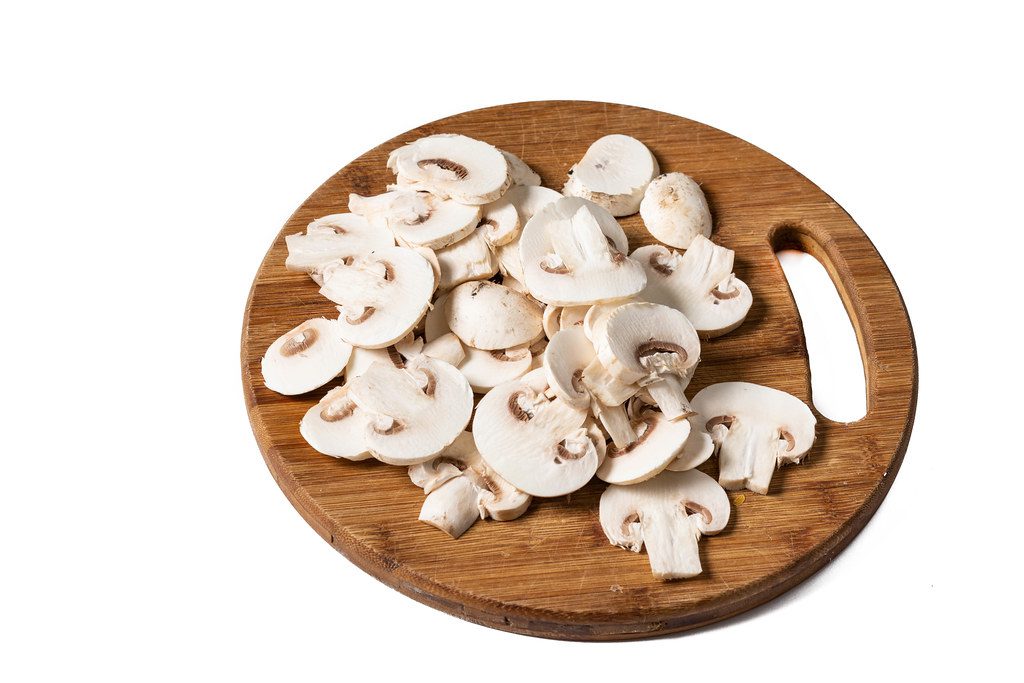 sliced mushroom