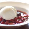 berry and cream