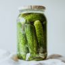 are pickles fermented