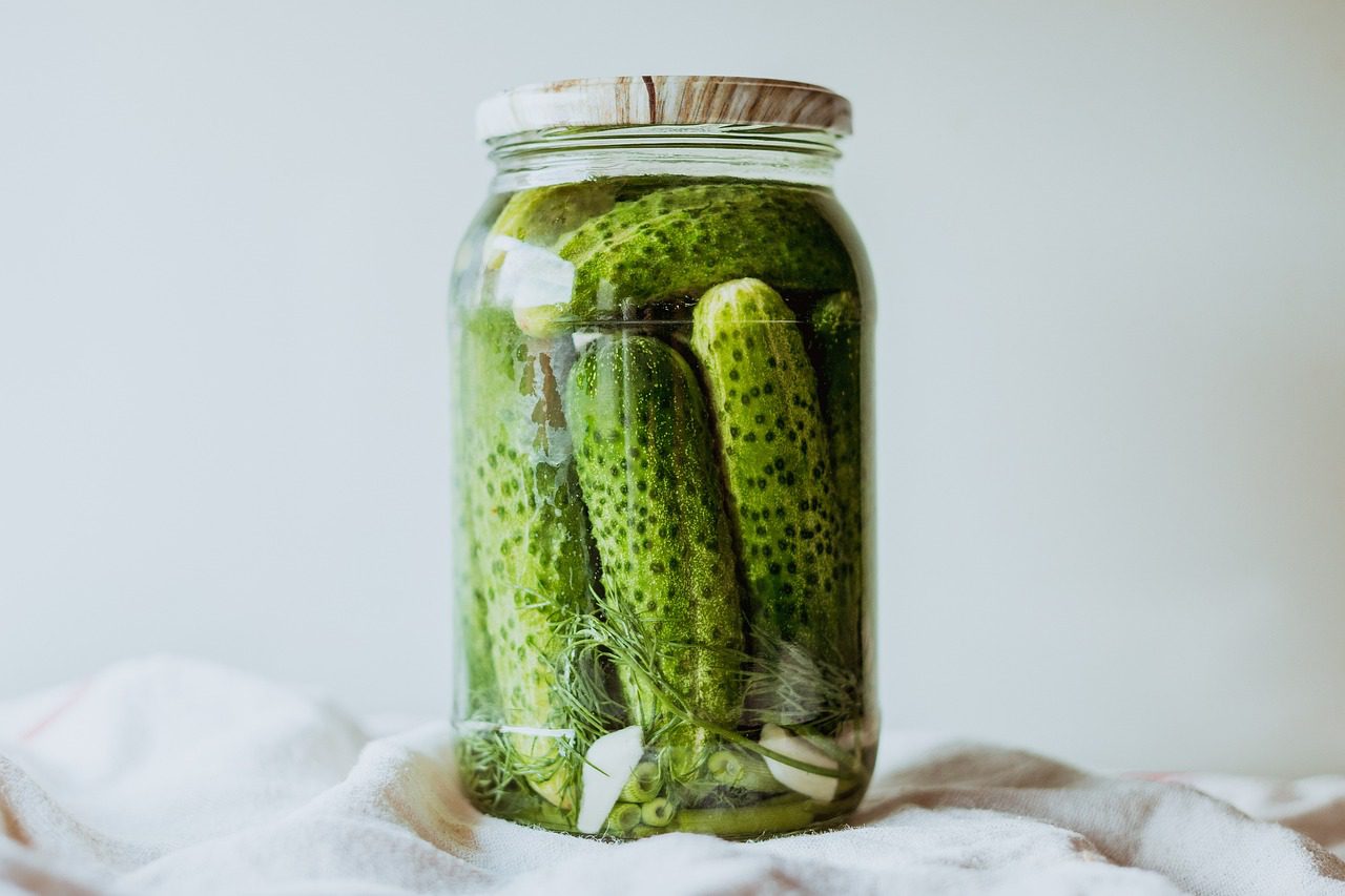 are pickles fermented