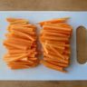how to julienne carrots