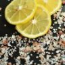 lemons with salt