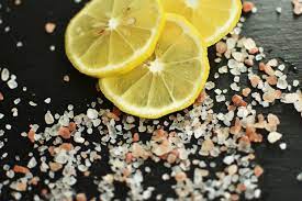 lemons with salt