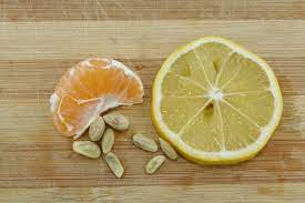 lemons with seeds