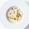 pumpkin and chicken risotto