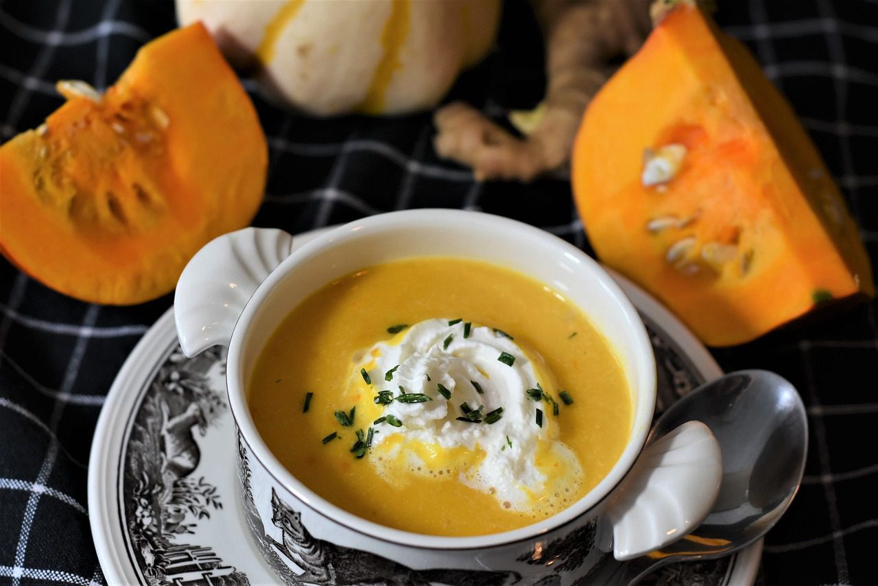 pumpkin and ginger soup