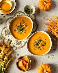 pumpkin with lentils