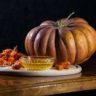 pumpkin with maple syrup