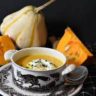 pumpkin with yoghurt dressing