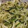 are zucchini keto