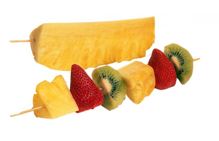 fruit kebabs