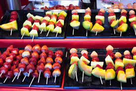 fruit skewers