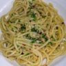 garlic and oil pasta