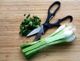 how to cut spring onions