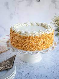 mango and coconut cake