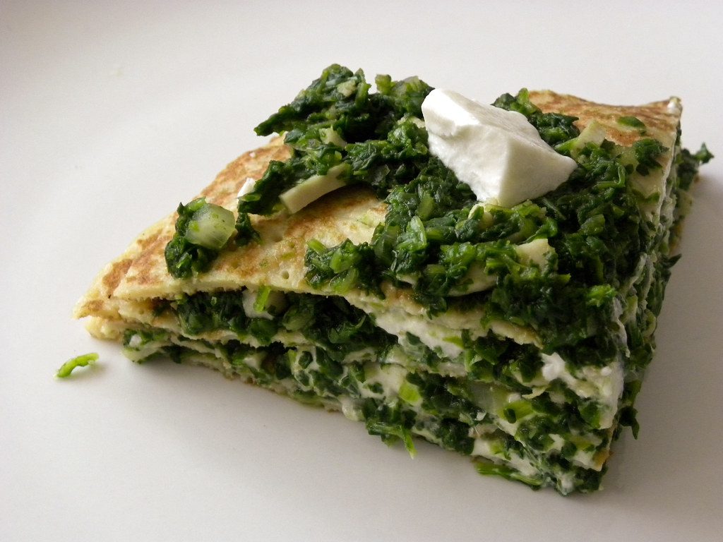 Spinach Slice