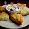 spinach and feta triangles