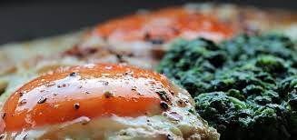 spinach egg