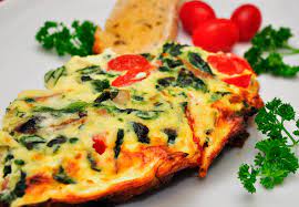 spinach frittata