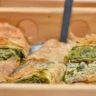 spinach sausage rolls