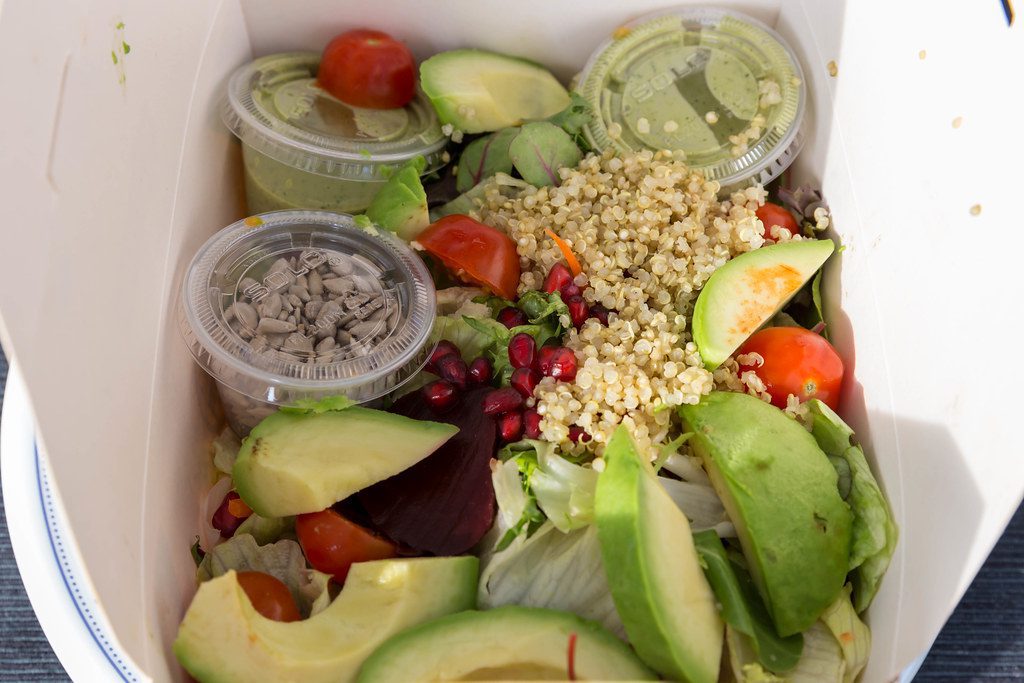 avocado quinoa salad