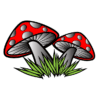 mushrooms cartoon