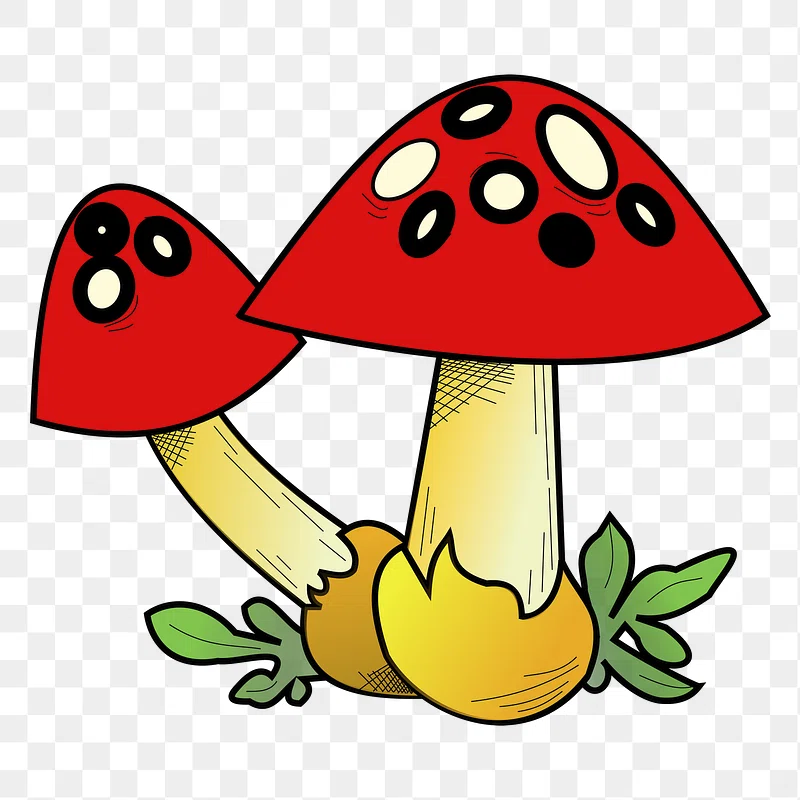 mushrooms clipart