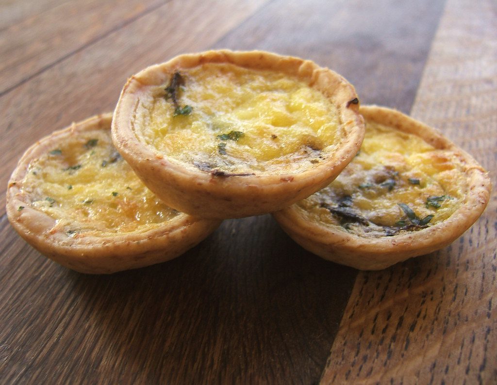 mushrooms quiche