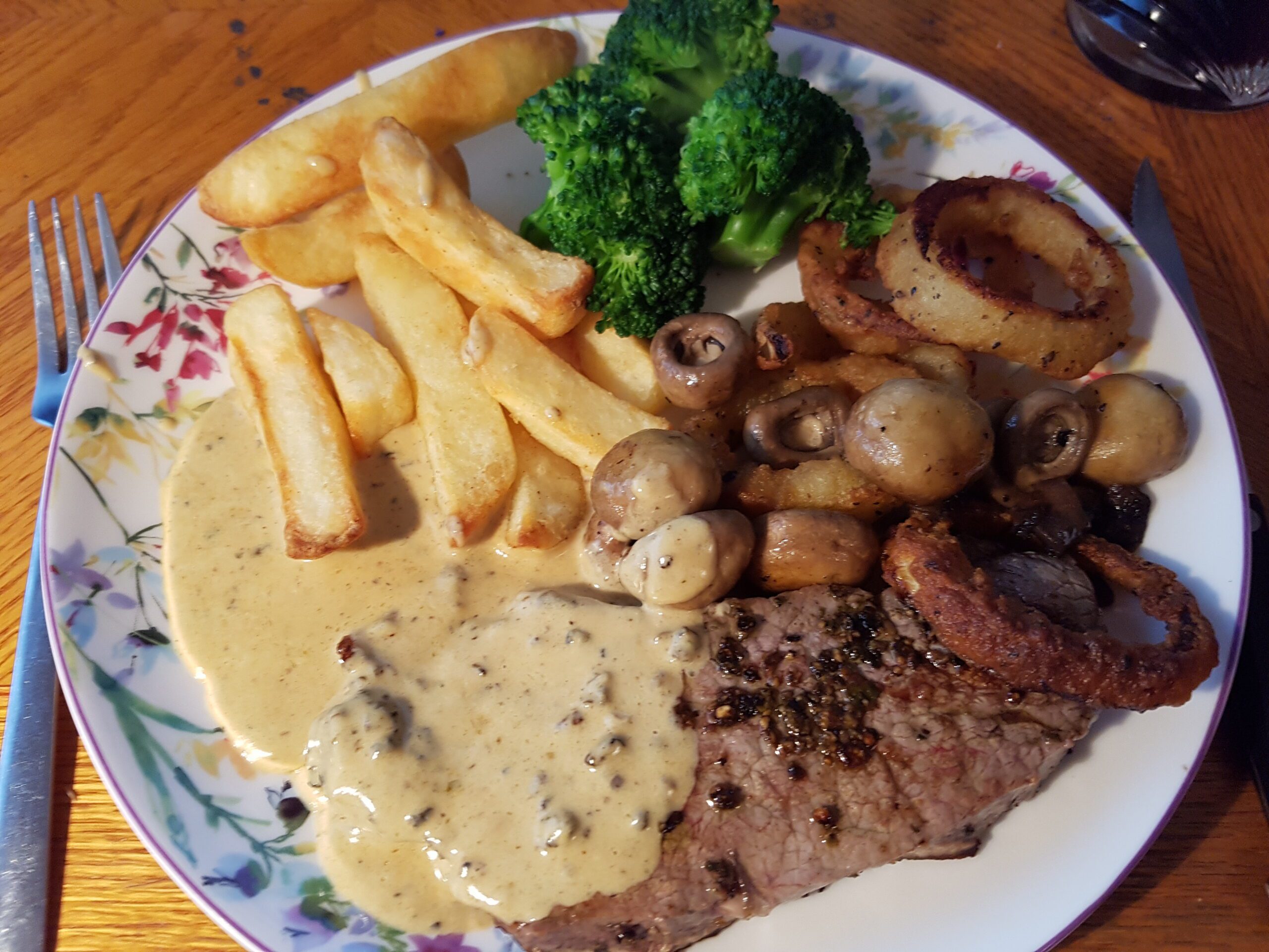 mushrooms sauce for steak