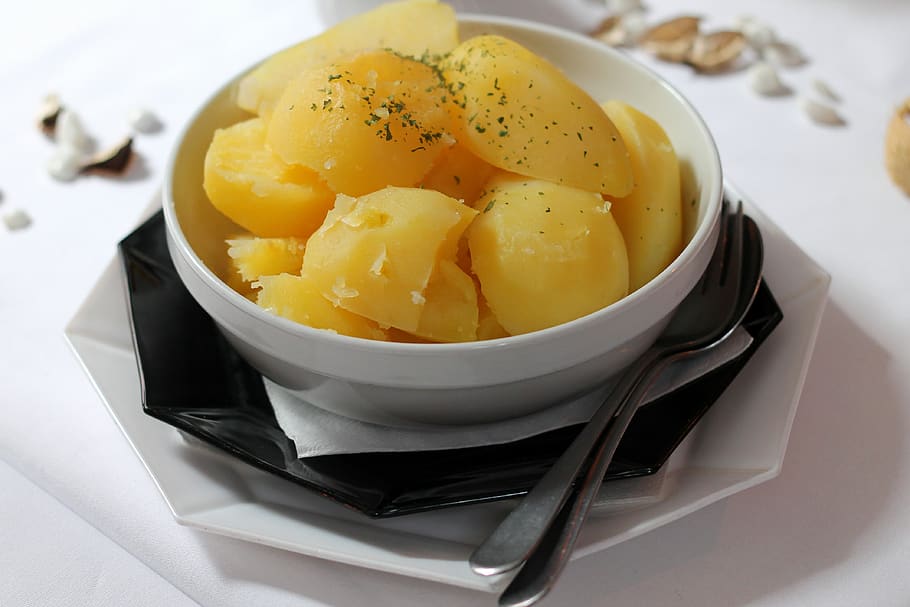 potatoes boiled