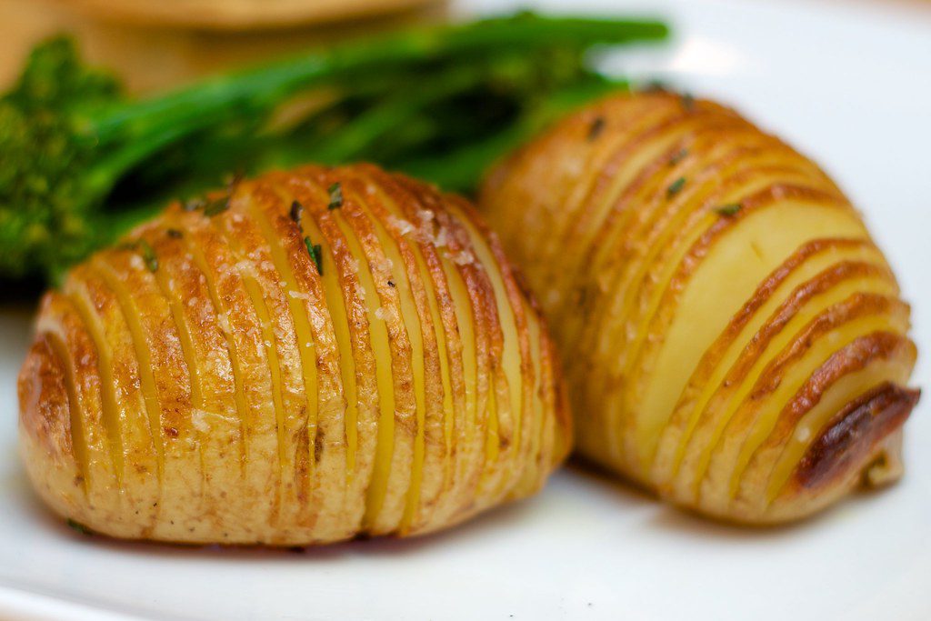 potatoes hasselback