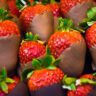 strawberries and chocolate