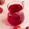 strawberries in syrup