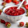 strawberries jam