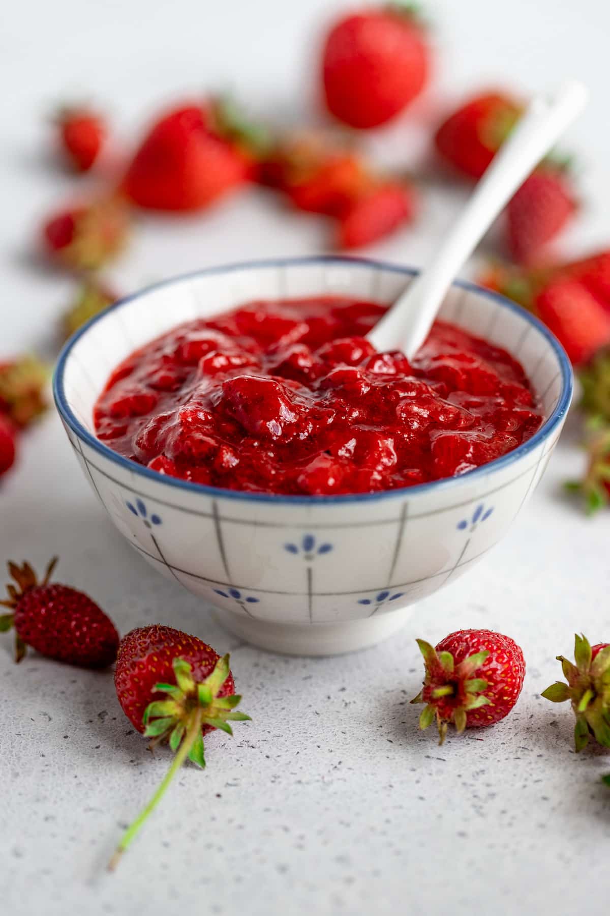 strawberries jam