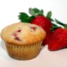 strawberries muffins
