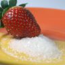 strawberries sugar