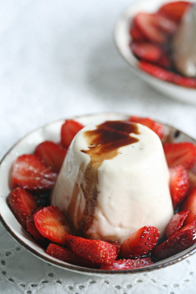 strawberries with balsamic
