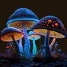 mushrooms that glow in the dark