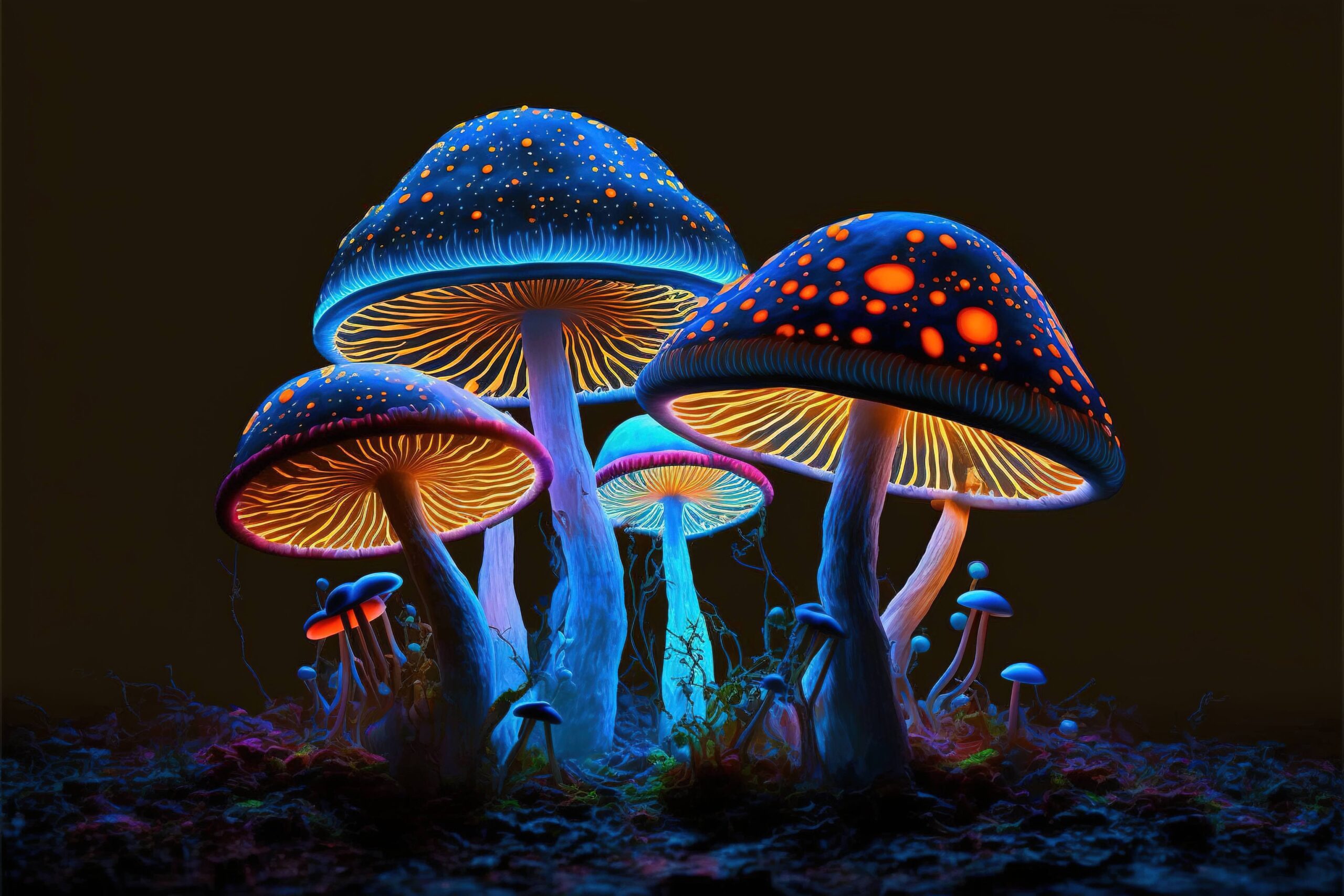 mushrooms that glow in the dark